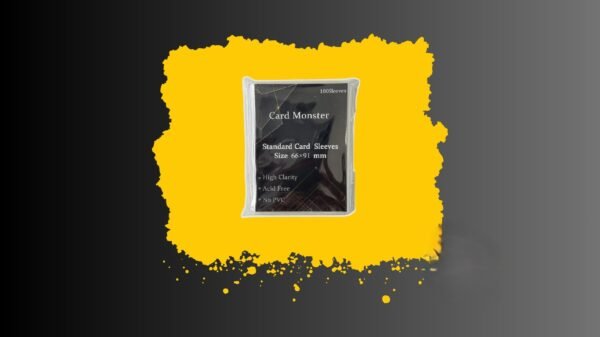 🏷️ Card Monster – Lot de 100 Sleeves de Protection – Taille Standard