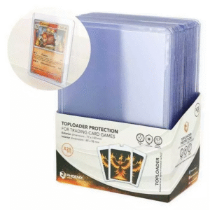 🏷️ Phoenix – Lot de 25 Toploaders – Protection Cartes Pokémon & JCC