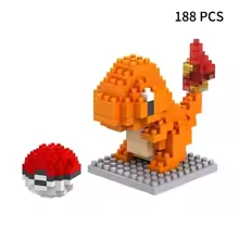 🏷️ Mini Briques Pokémon – Micro Bricks [Salamèche]