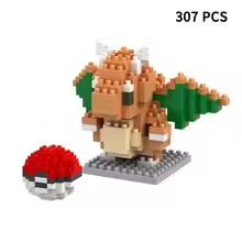 🏷️ Mini Briques Pokémon – Micro Bricks [Dracolosse]