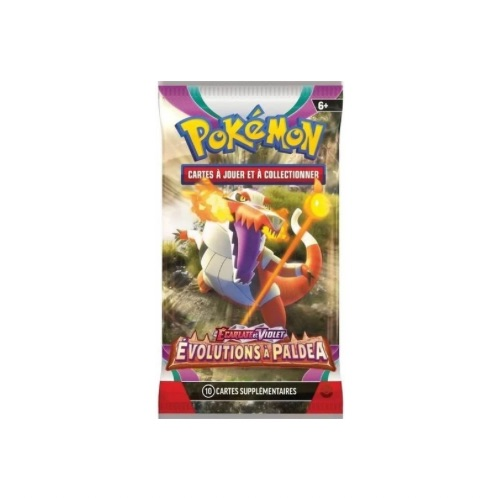 🏷️ Booster Pokémon [FR] – Écarlate & Violet : Évolutions à Paldéa (EV02)