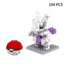 🏷️ Mini Briques Pokémon – Micro Bricks [MewTwo]
